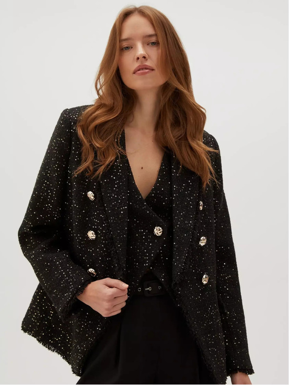 Moodo Черно дамско яке Moodo