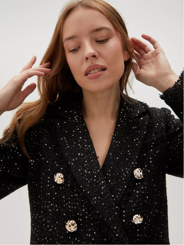 Moodo Черно дамско яке Moodo