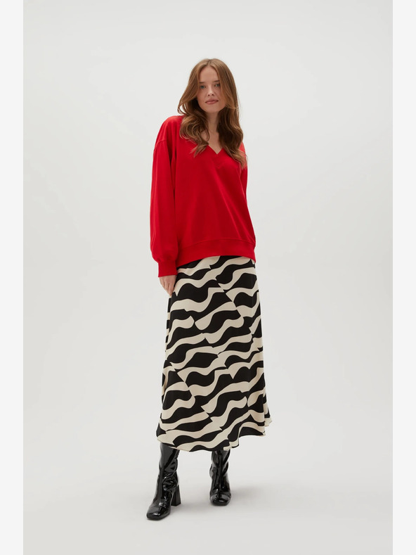 Moodo Червена дамска качулка Moodo