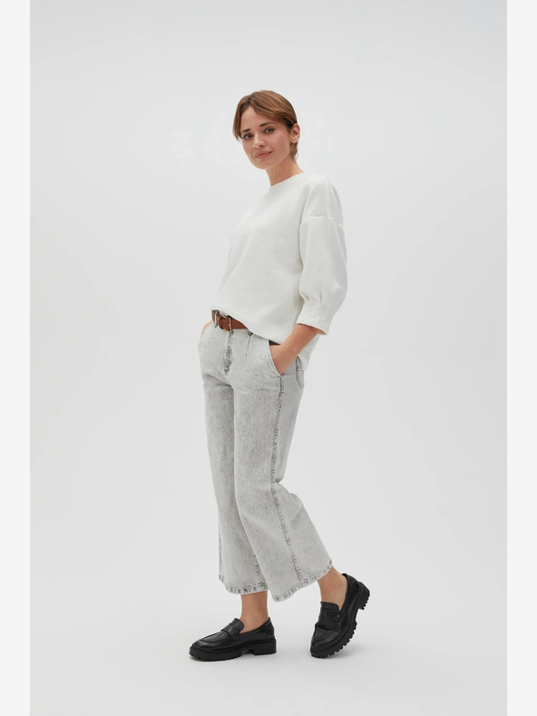 Moodo Бяла дамска качулка Moodo