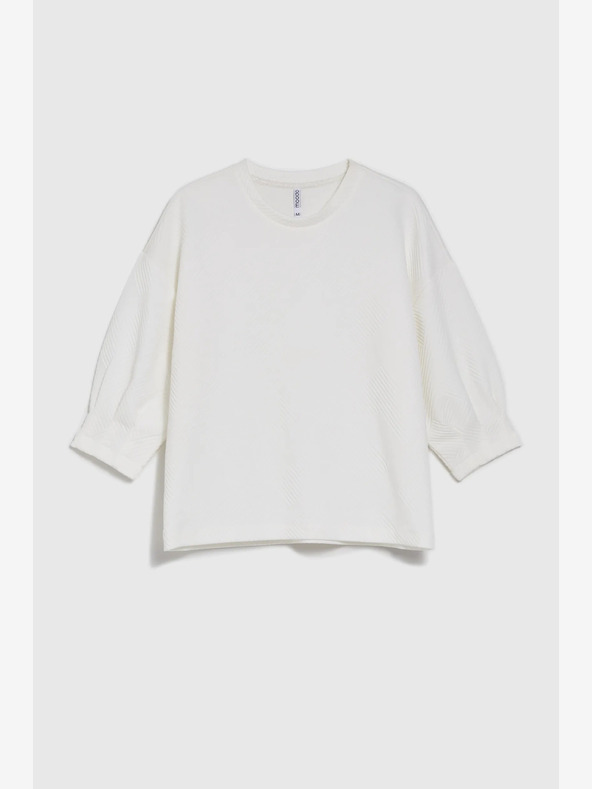 Moodo Бяла дамска качулка Moodo