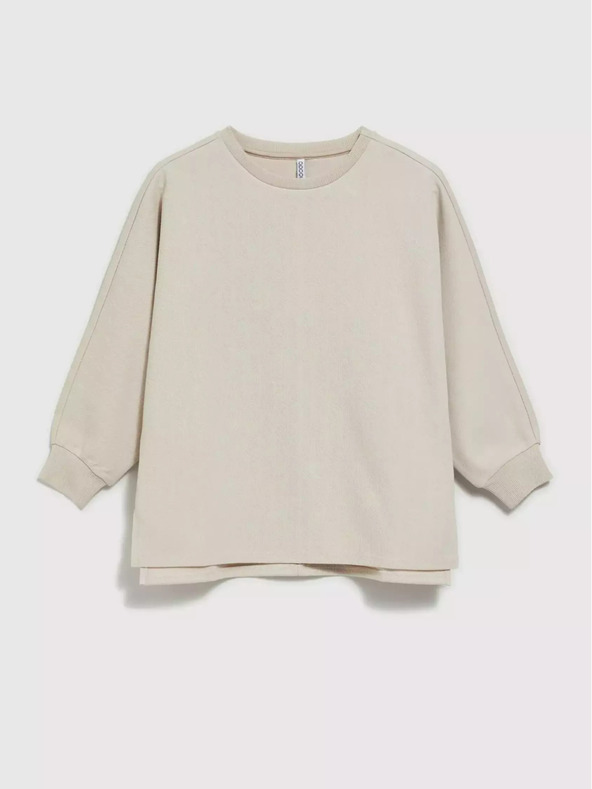 Moodo Бежов дамски суитшърт Moodo