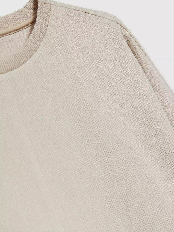 Moodo Бежов дамски суитшърт Moodo