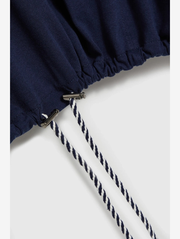 Moodo Тъмно синя дамска риза Moodo