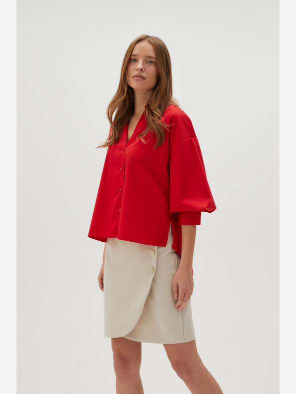 Moodo Червена дамска блуза Moodo