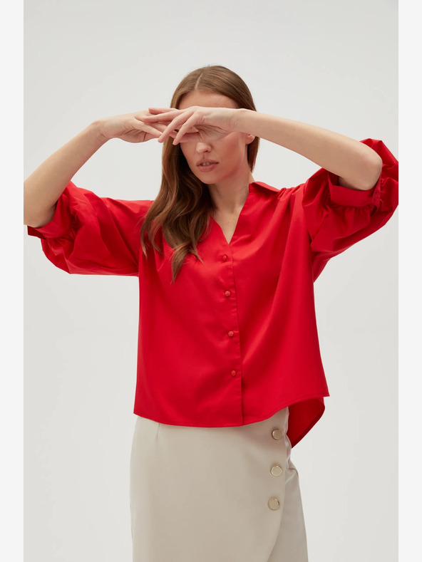 Moodo Червена дамска блуза Moodo