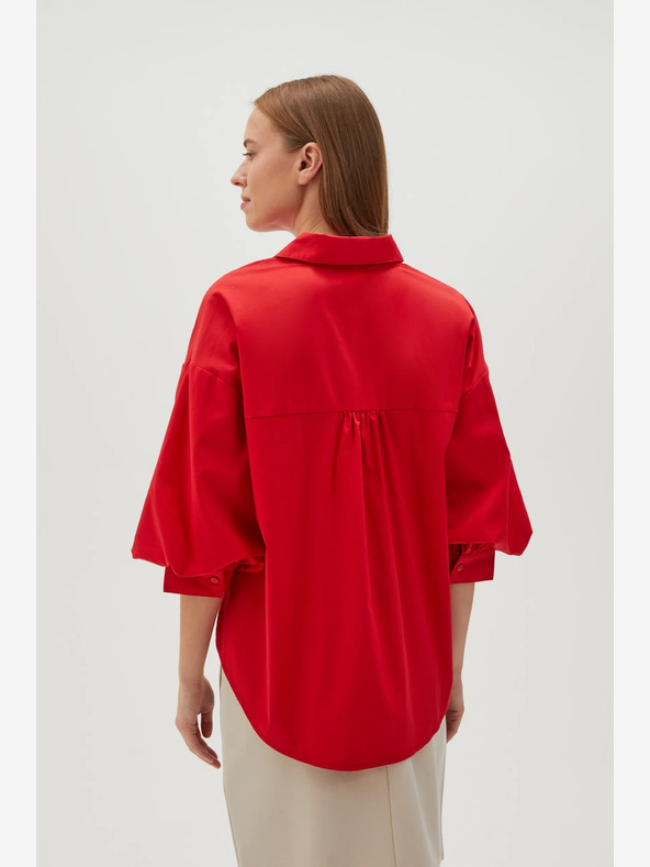 Moodo Червена дамска блуза Moodo