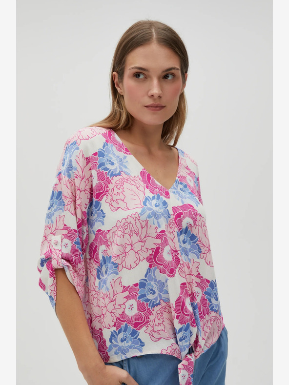 Moodo Дамска блуза с цветя Moodo