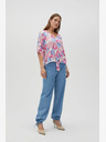 Moodo Дамска блуза с цветя Moodo