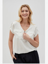 Moodo Бяла дамска блуза Moodo