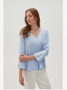 Moodo Светлосиня дамска блуза Moodo