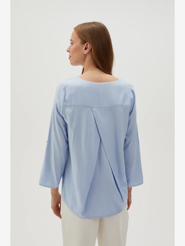 Moodo Светлосиня дамска блуза Moodo