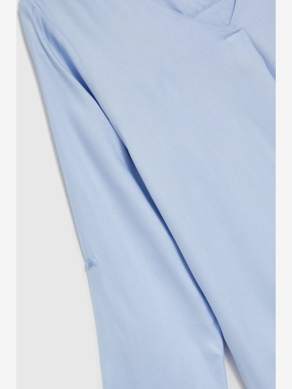 Moodo Светлосиня дамска блуза Moodo