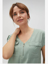 Moodo Светлозелена дамска блуза Moodo