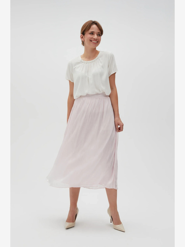 Moodo Бяла дамска блуза Moodo