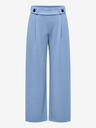 Jacqueline de Yong Сини дамски панталони с широки крачоли JDY