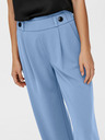 Jacqueline de Yong Сини дамски панталони с широки крачоли JDY