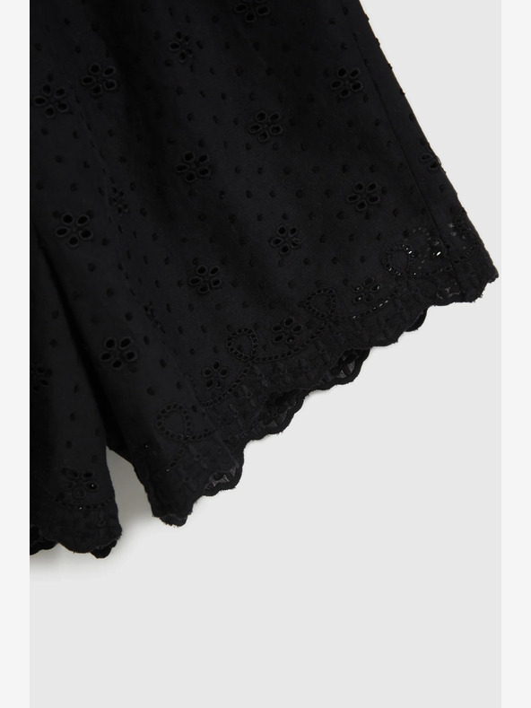 Moodo Черни дамски къси панталони Moodo