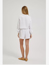 Moodo Бели дамски къси панталони Moodo