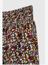 Moodo Черни дамски къси панталони на цветя Moodo