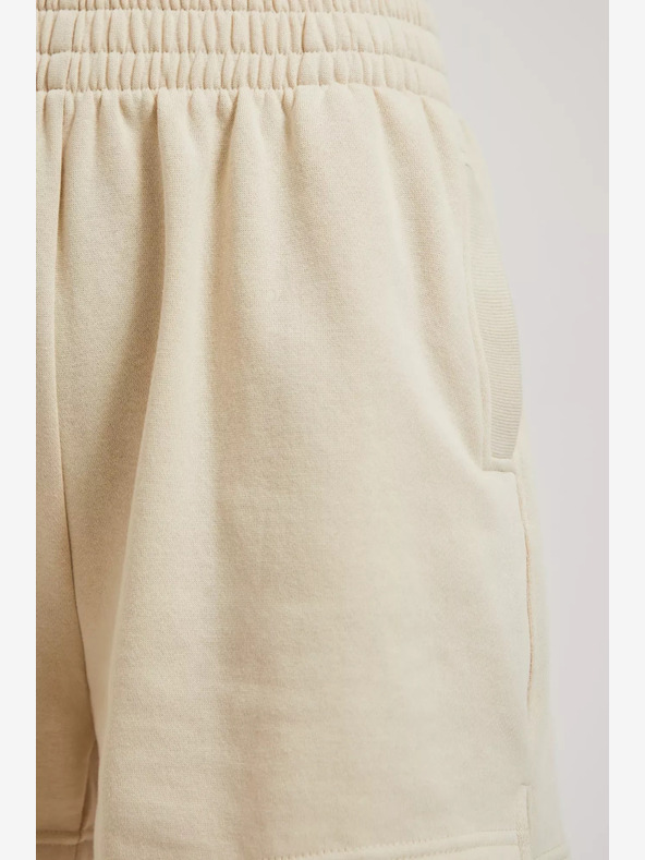 Moodo Бежови дамски спортни шорти Moodo