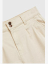 Moodo Бежови дамски къси панталони Moodo