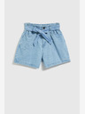 Moodo Светлосини къси панталони от деним за жени Moodo