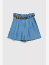 Moodo Сини дамски къси панталони от деним Moodo