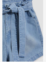 Moodo Сини дамски къси панталони от деним Moodo