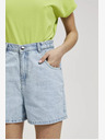 Moodo Светлосини къси панталони от деним за жени Moodo