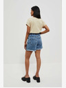 Moodo Сини дамски къси панталони от деним Moodo