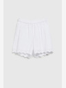Moodo Бели дамски къси панталони Moodo