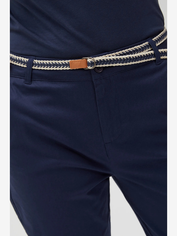 Moodo Тъмно син дамски панталон Moodo