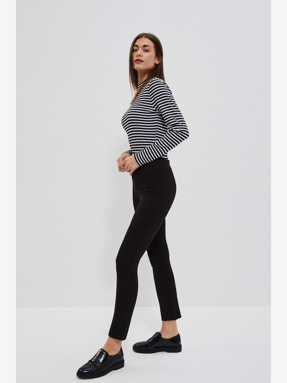 Moodo Черни дамски панталони Moodo