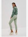 Moodo Светлозелен дамски панталон Moodo