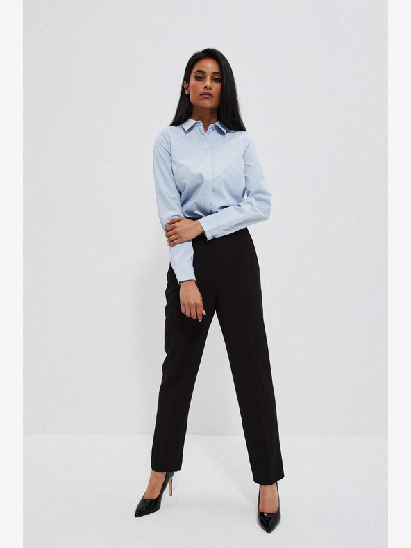 Moodo Черни дамски панталони Moodo