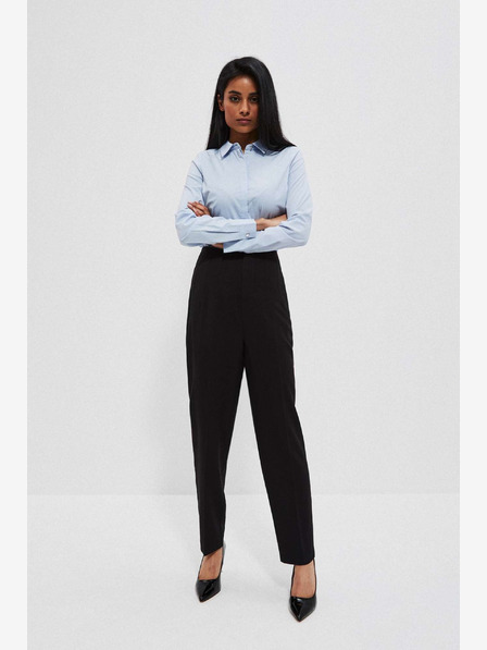 Moodo Черни дамски панталони Moodo