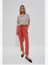 Moodo Оранжев дамски панталон Moodo