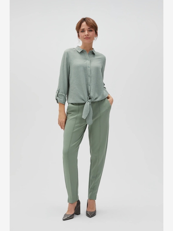 Moodo Зелени дамски панталони Moodo