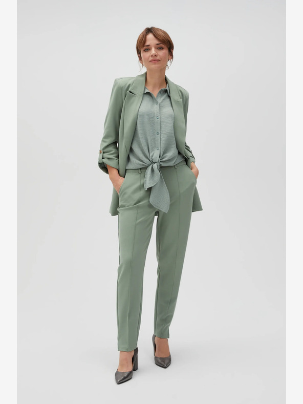 Moodo Зелени дамски панталони Moodo