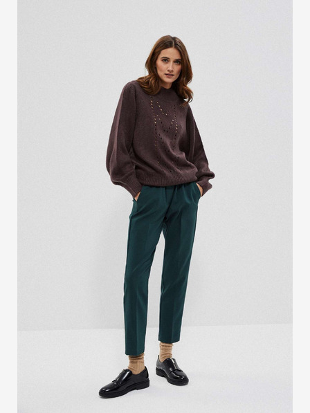 Moodo Зелени дамски панталони Moodo