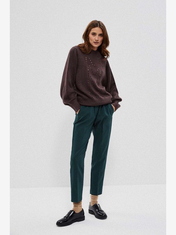 Moodo Зелени дамски панталони Moodo