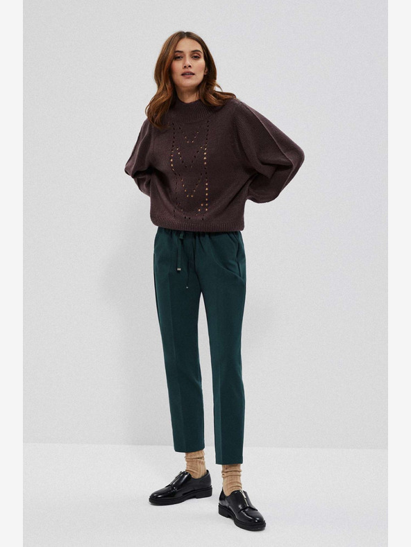 Moodo Зелени дамски панталони Moodo