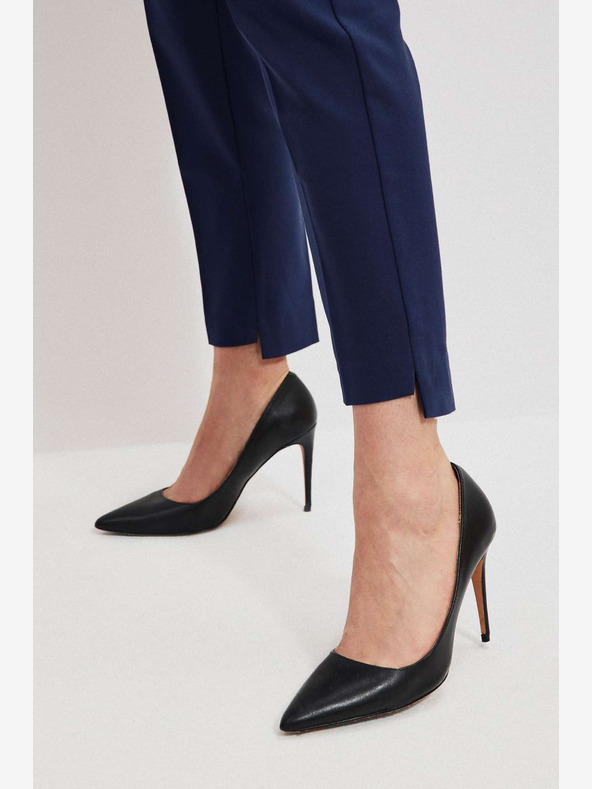 Moodo Тъмно син дамски панталон Moodo