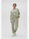 Moodo Светлозелен дамски панталон Moodo