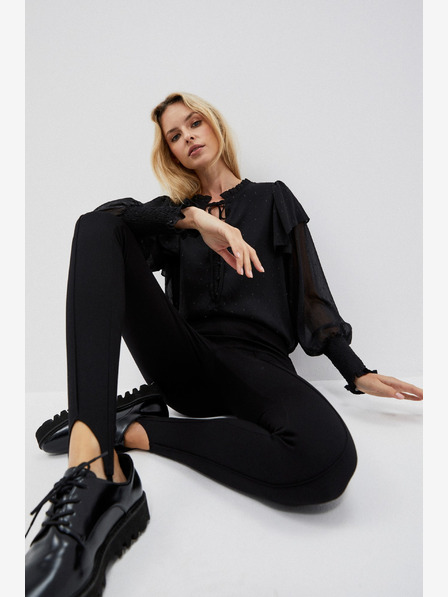 Moodo Черни дамски панталони Moodo