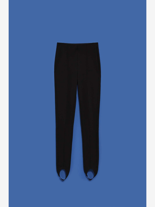 Moodo Черни дамски панталони Moodo