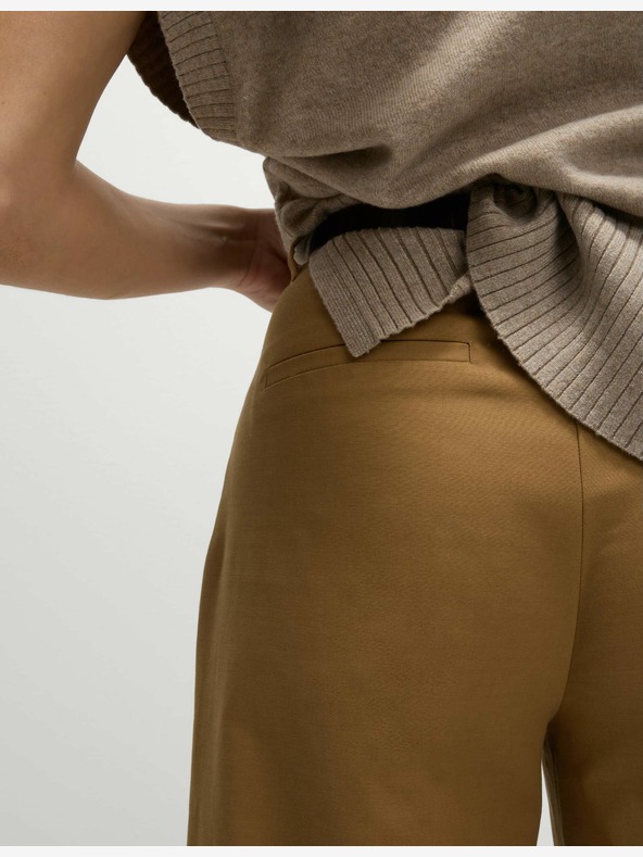 Marks & Spencer hnědá Панталон