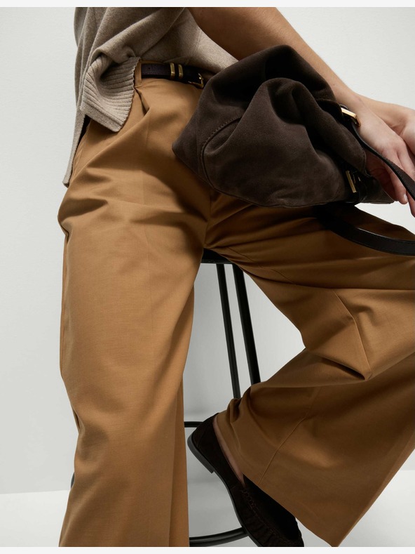 Marks & Spencer hnědá Панталон