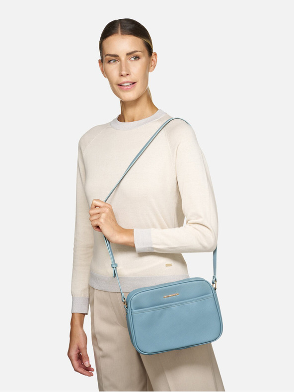 Geox Светлосиня дамска чанта Geox Celestye